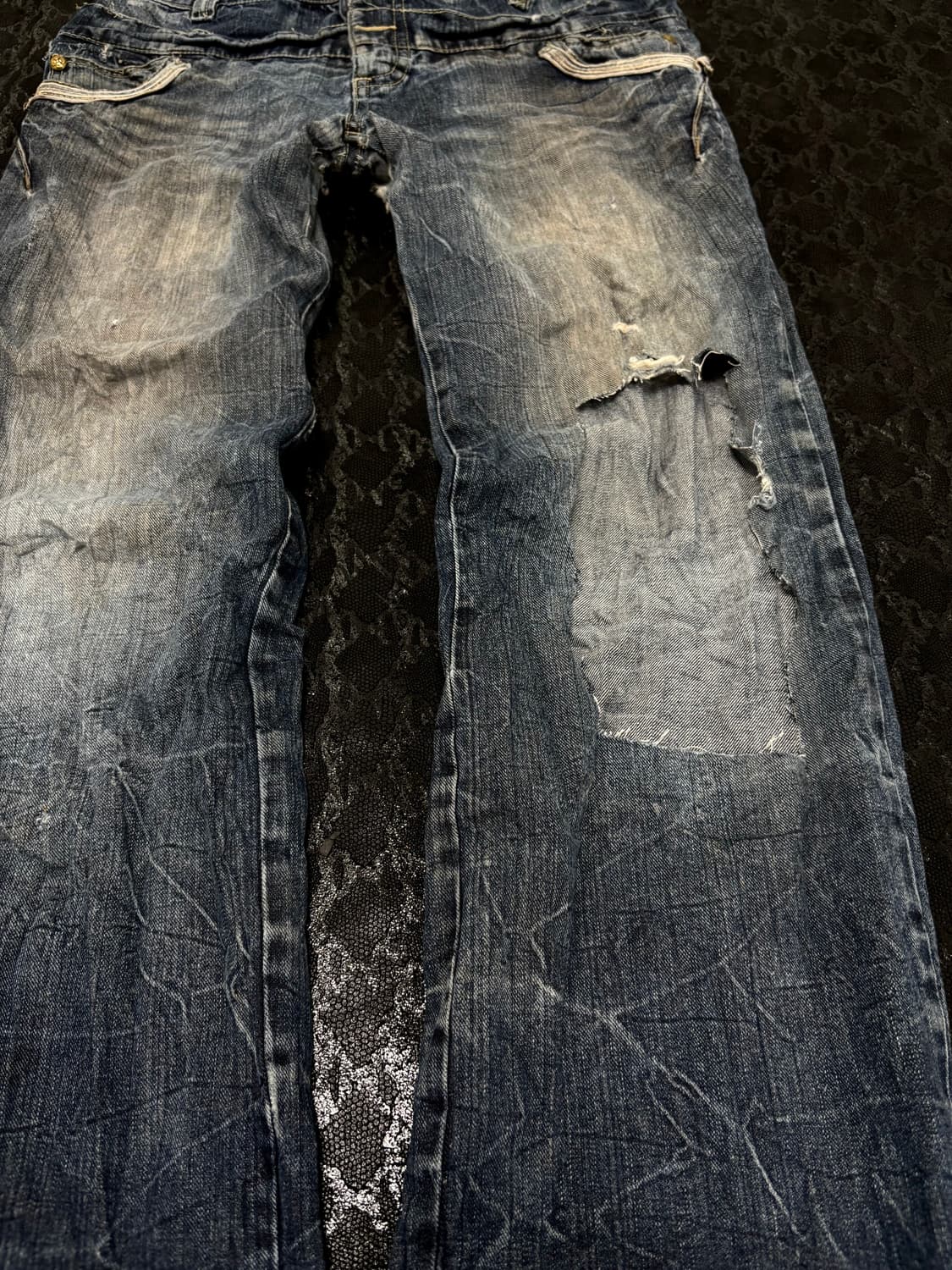 “SORRIDERE” Y2K Grunge Mood Wide Fit Pan 상품이미지6