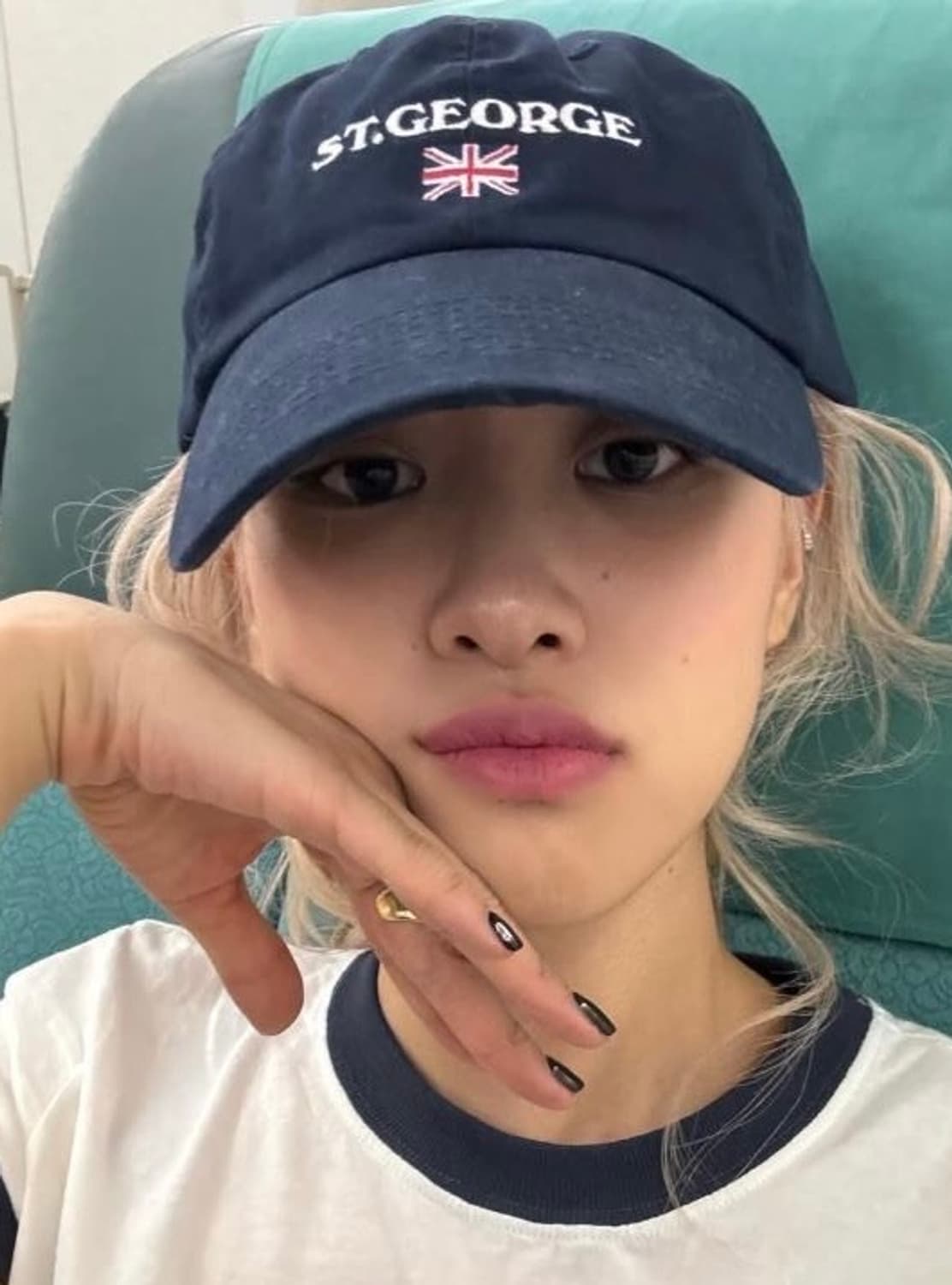 (새상품) 브랜디멜빌 로제 모자 볼캡 세인트조지 네이비 해 상품이미지2