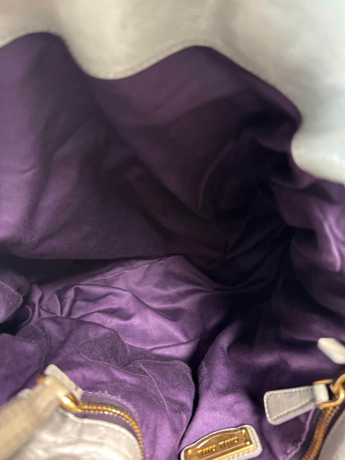 미우미우 보우 사첼 투웨이(정품) 상품이미지10