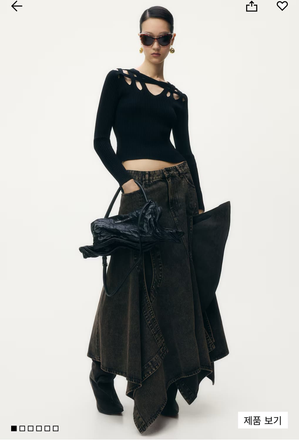 글랜마틴스 h&m 콜라보 치마 42 상품이미지1