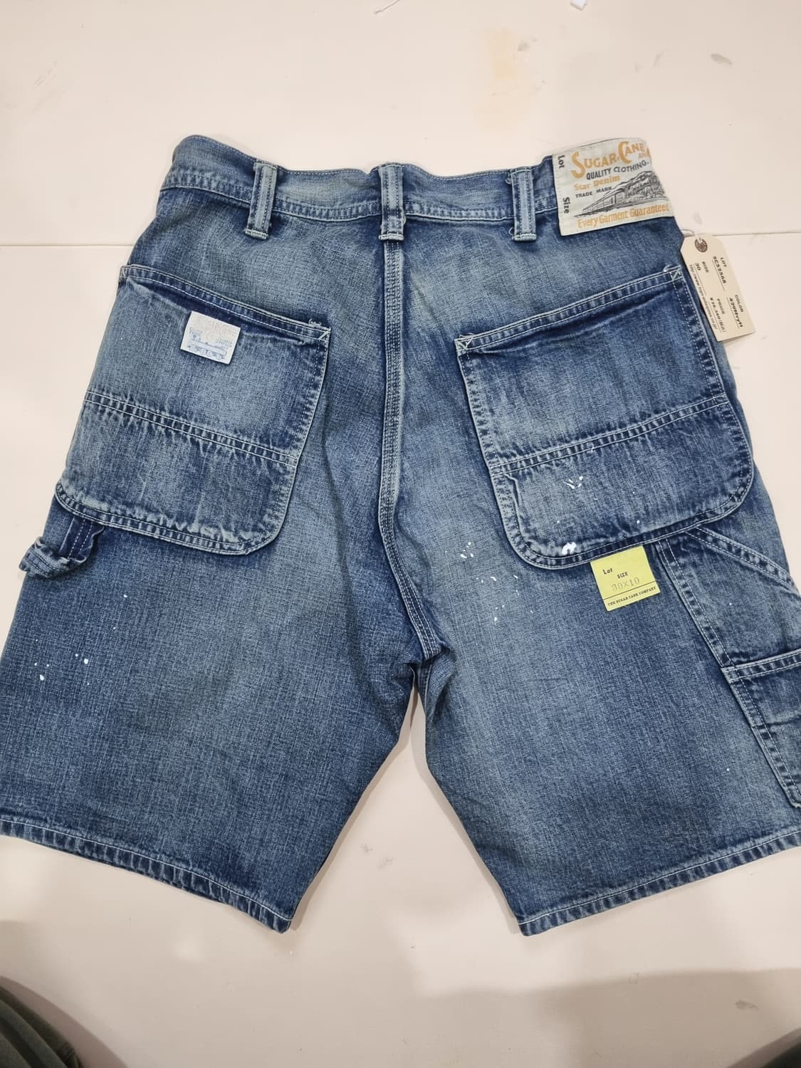 슈가케인 데님 쇼츠 반바지 워시드  SC52568 30사이즈 상품이미지2