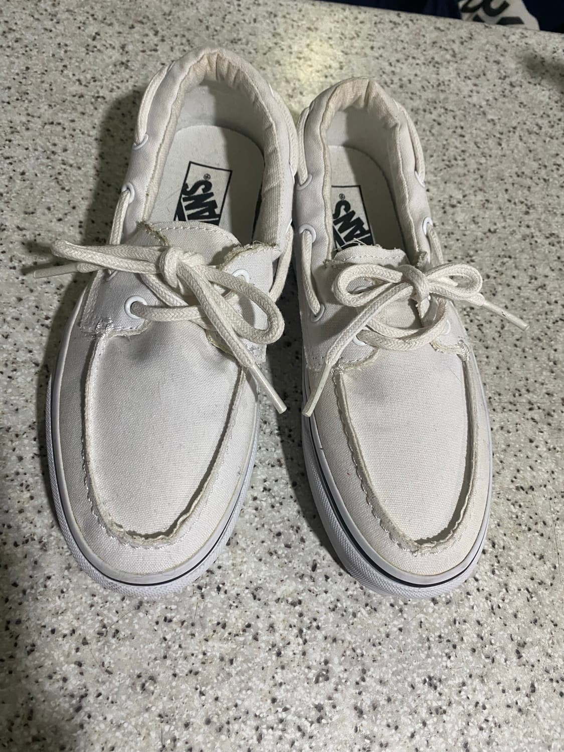 반스 흰색 보트화  상품이미지2