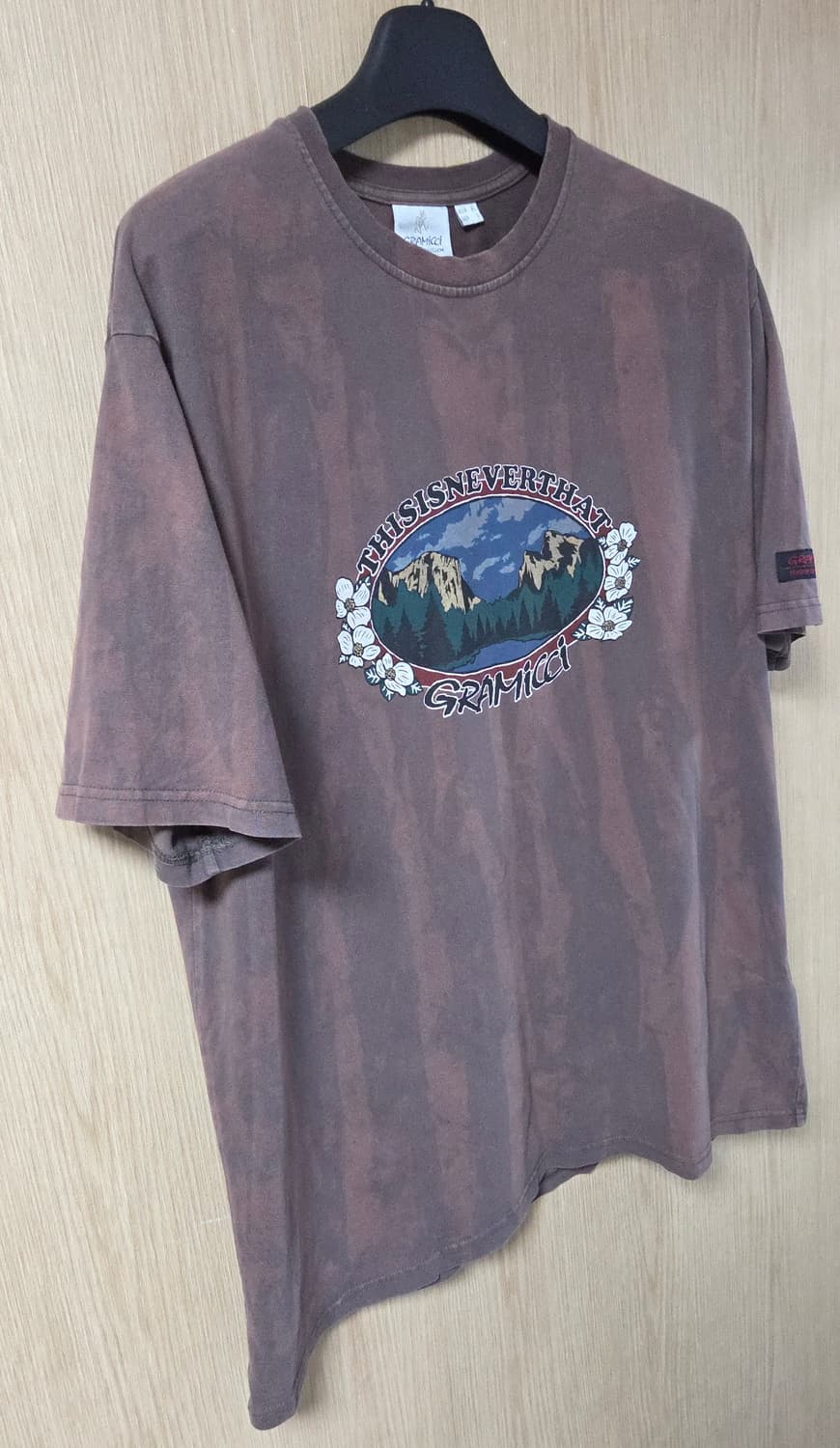 (착샷) 그라미치 x 디스이즈네버댓 타이다이 반팔 티셔츠 상품이미지2