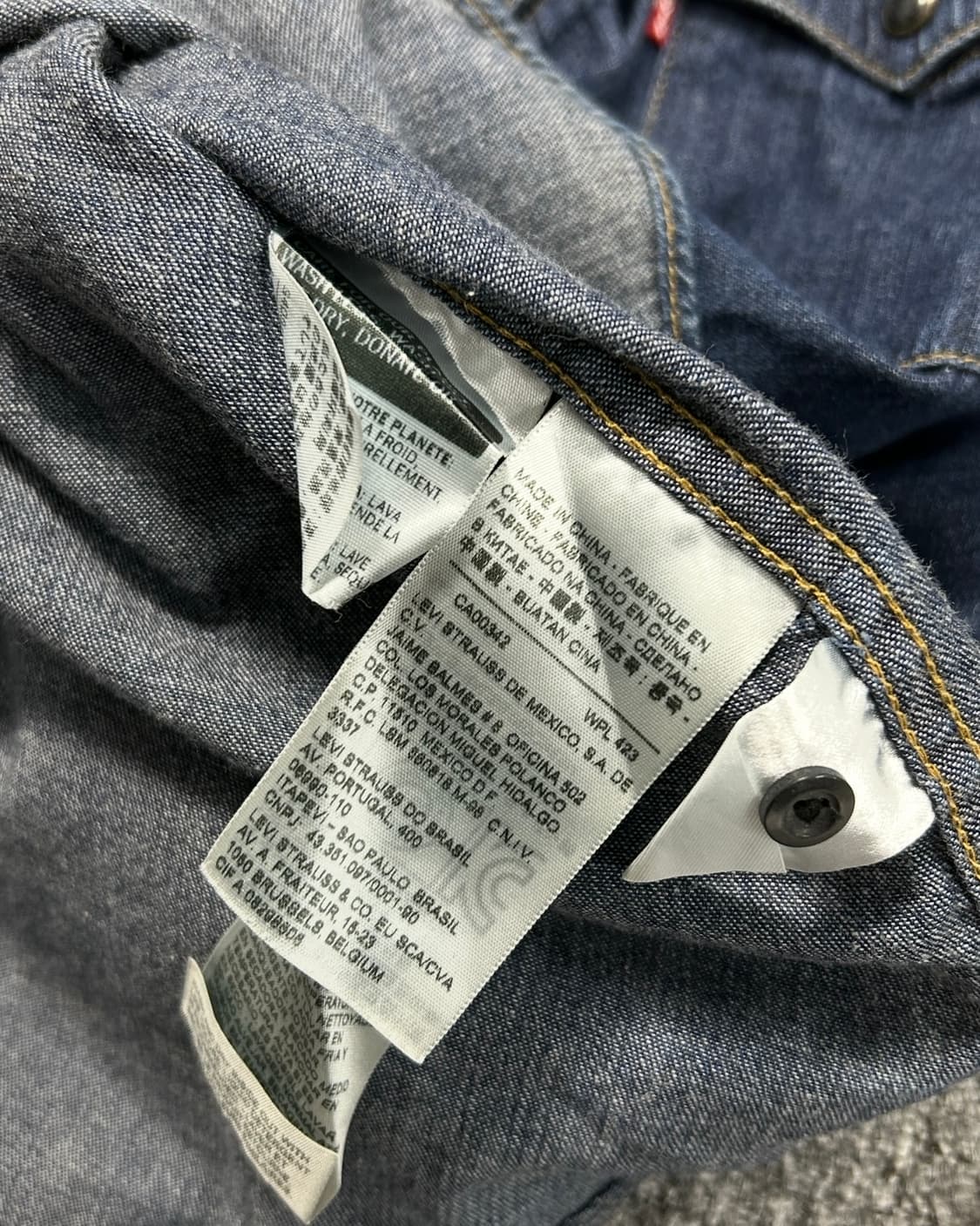 리바이스 바스토우 웨스턴 셔츠 상품이미지7