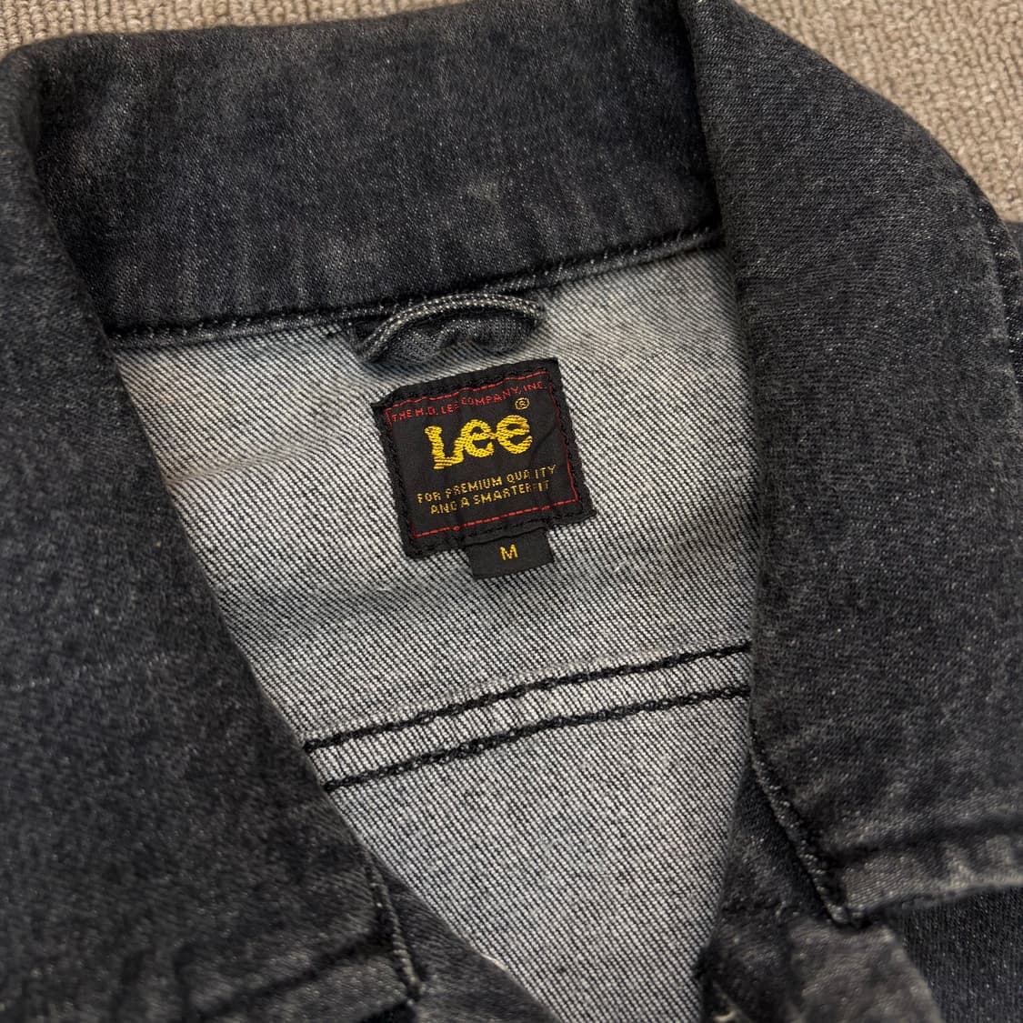 lee 리 페인팅 슬림 라이더 데님 자켓  상품이미지2