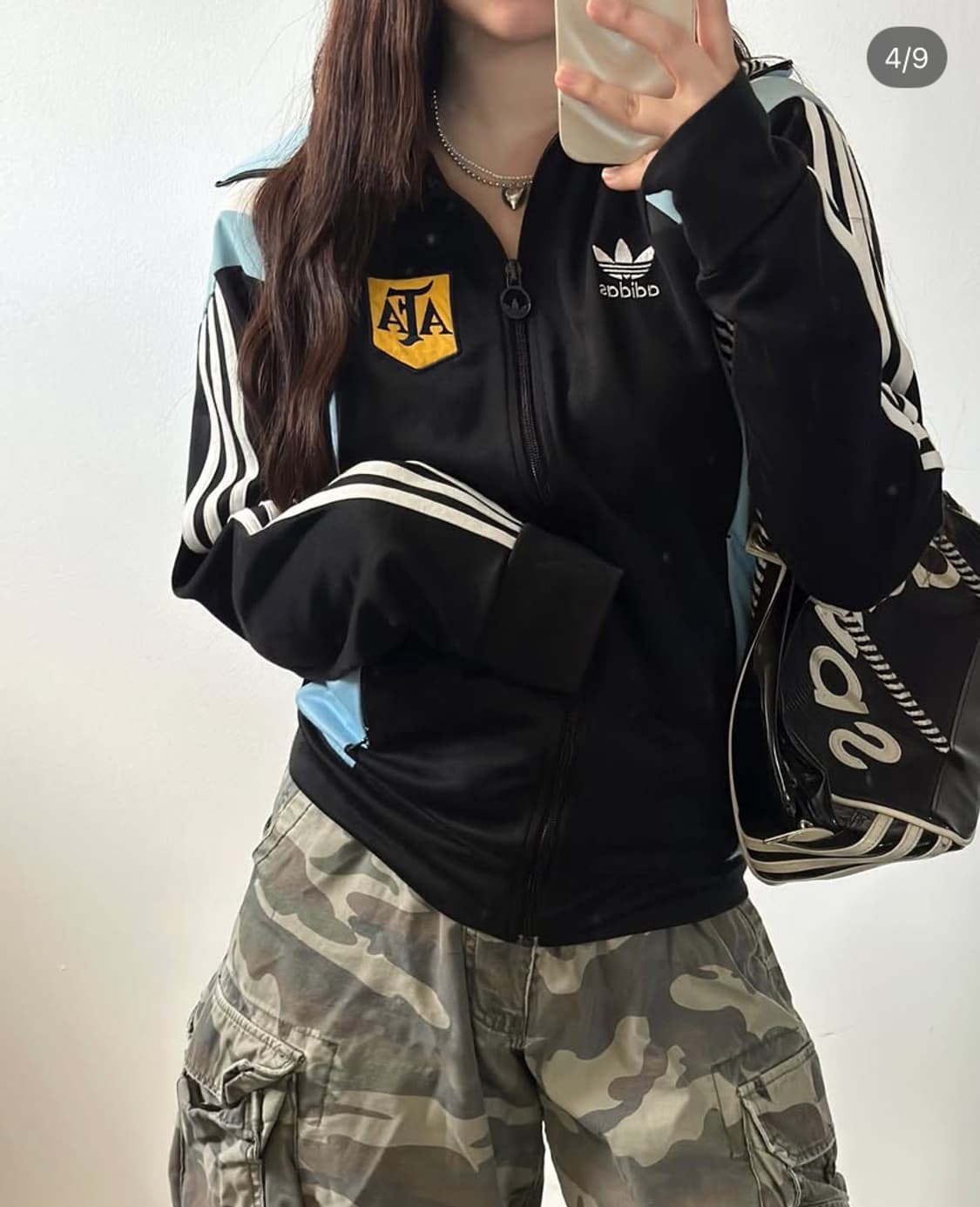 아디다스 빈티지 아르헨티나 트랙탑 상품이미지2