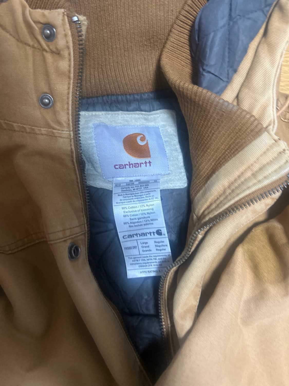 빈티지 칼하트 자켓 상품이미지2