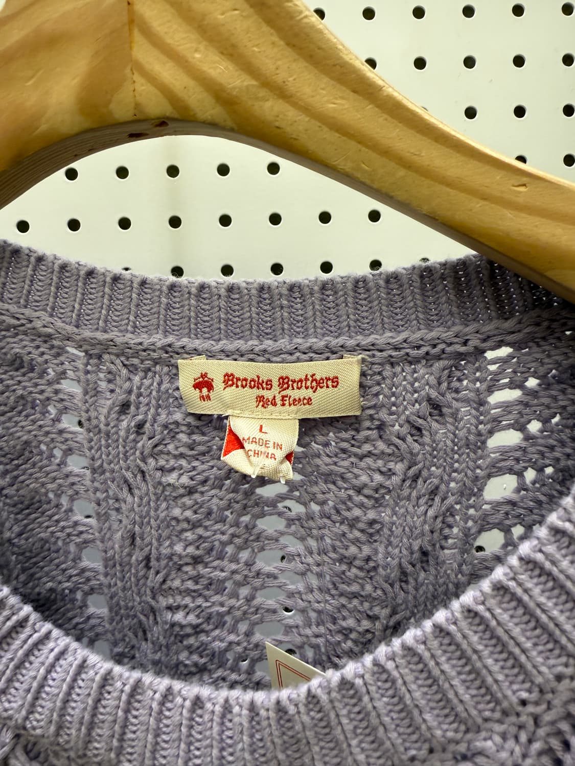 브룩스브라더스 패턴 반팔 니트 U1691 상품이미지5