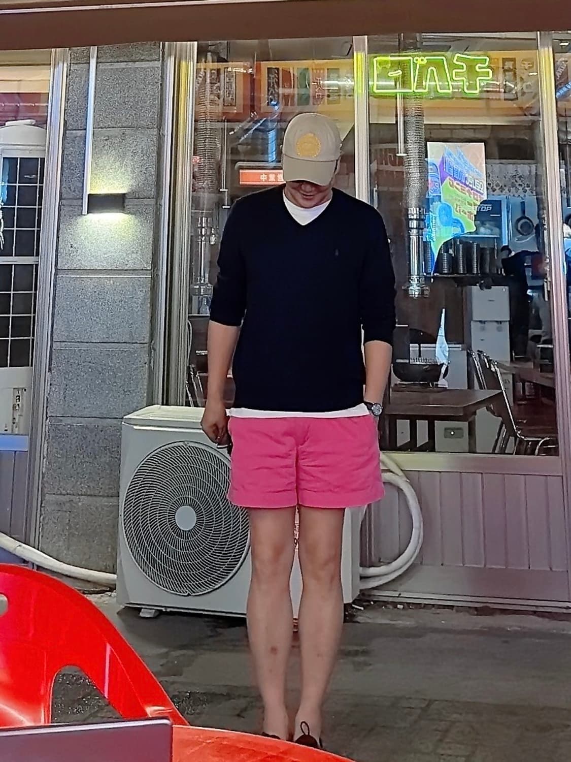 00s 빈티지 폴로 랄프로렌 치노 쇼츠 핑크  상품이미지4