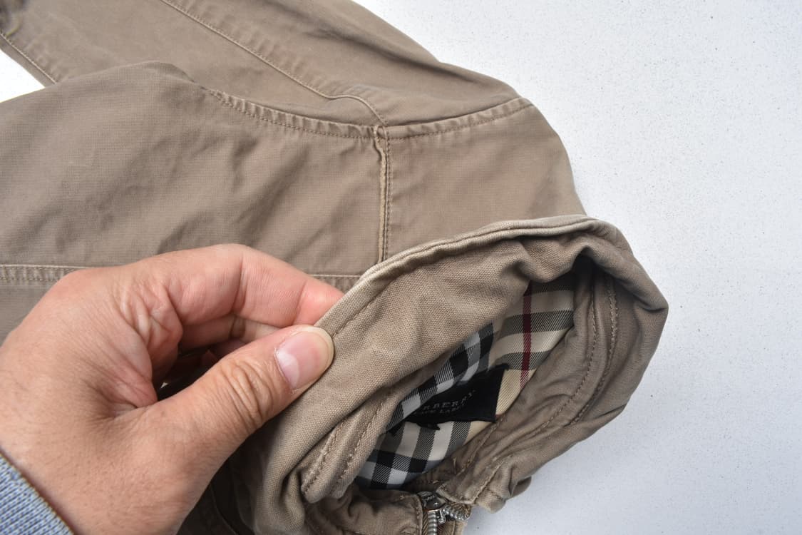 90S 버버리 웨스턴 코튼 셔츠 자켓 셔켓 M N0826 상품이미지10