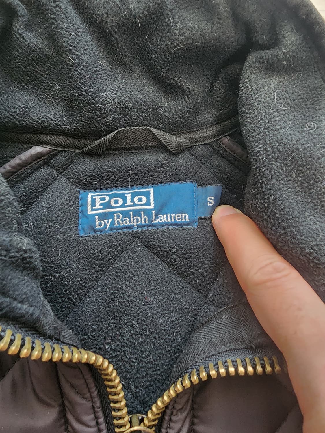 POLO 폴로 랄프로렌 퀼팅 자켓 팜. S(95~98)사이즈 패딩 점퍼 상품이미지5