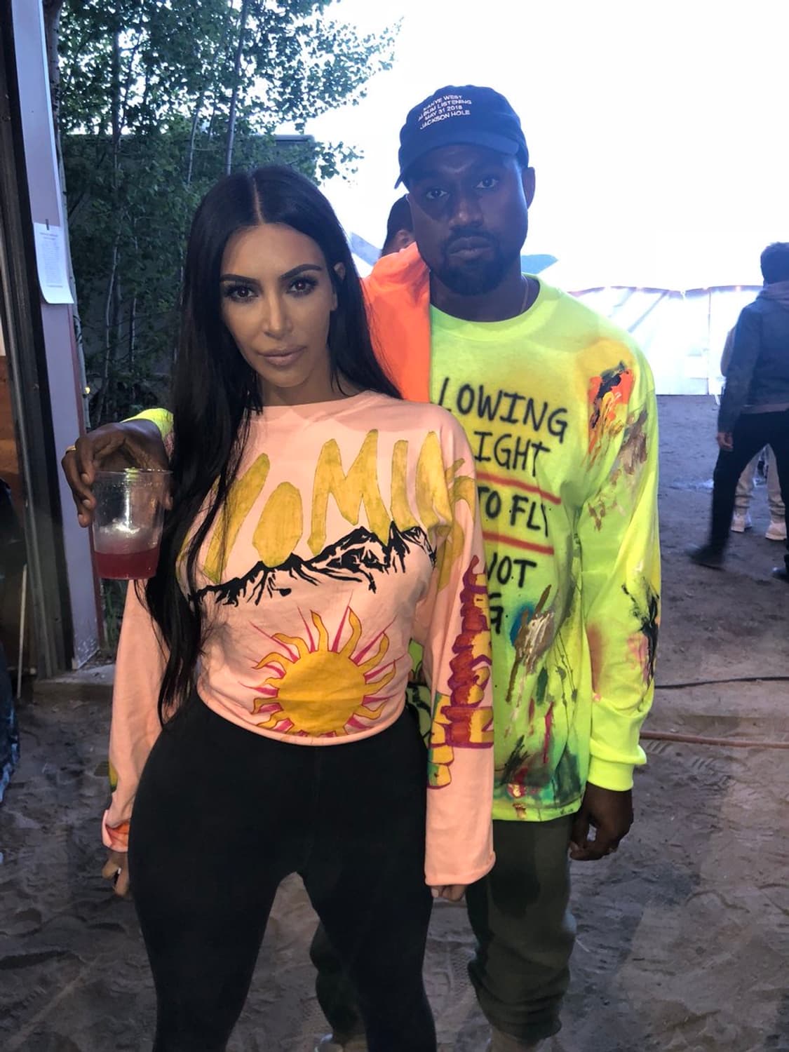 칸예 웨스트 X wes lang ye 머천 롱슬리브 상품이미지7