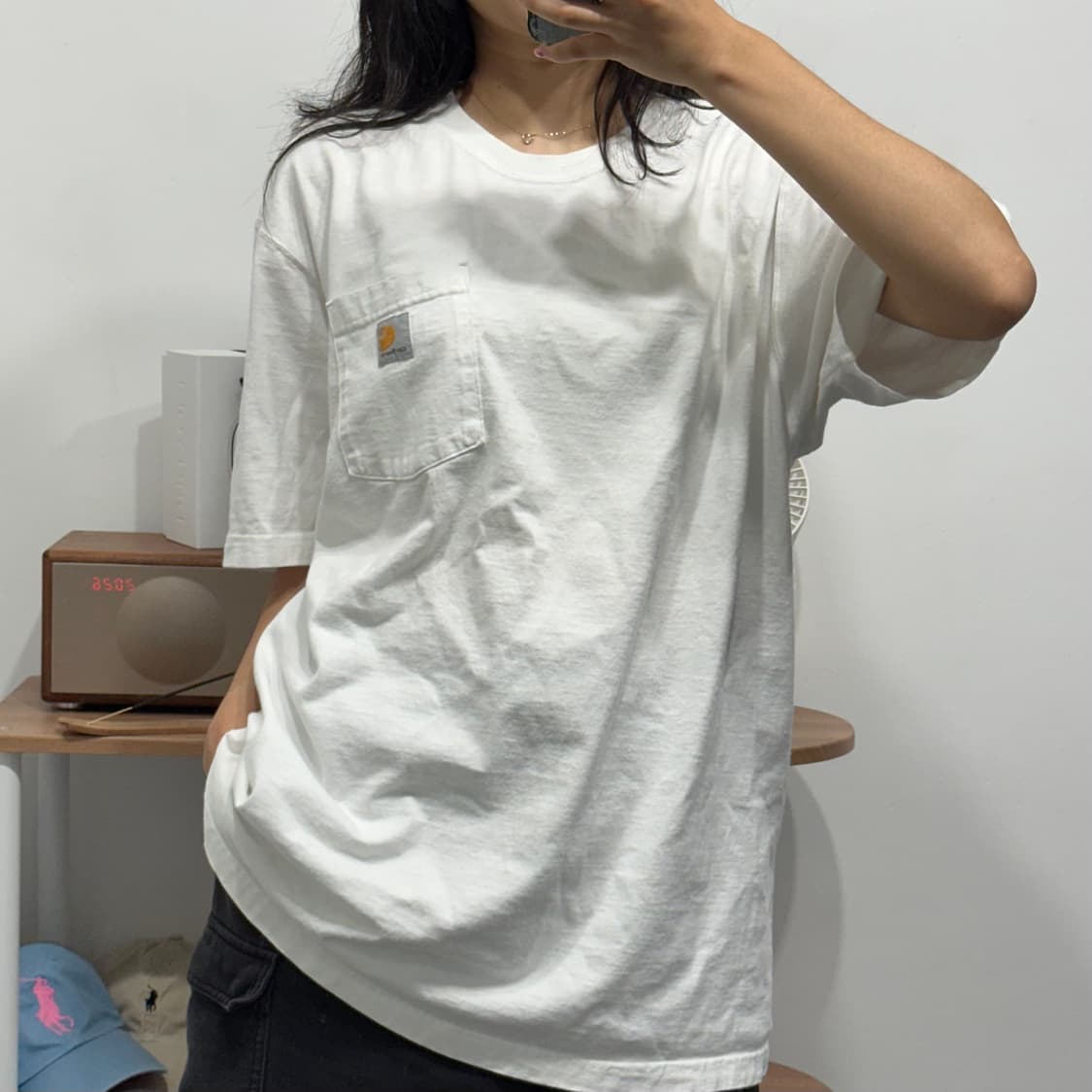 칼하트 carhartt 포켓 반팔티셔츠 상품이미지1