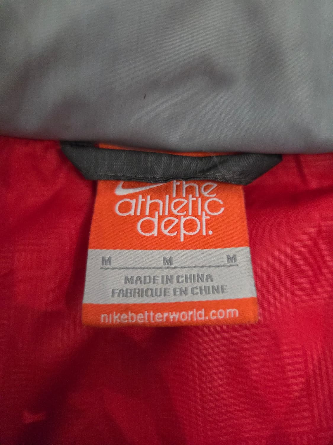 나이키(NIKE) 더 애슬레틱 뎁트 3단 배색 덕다운 패딩 상품이미지7