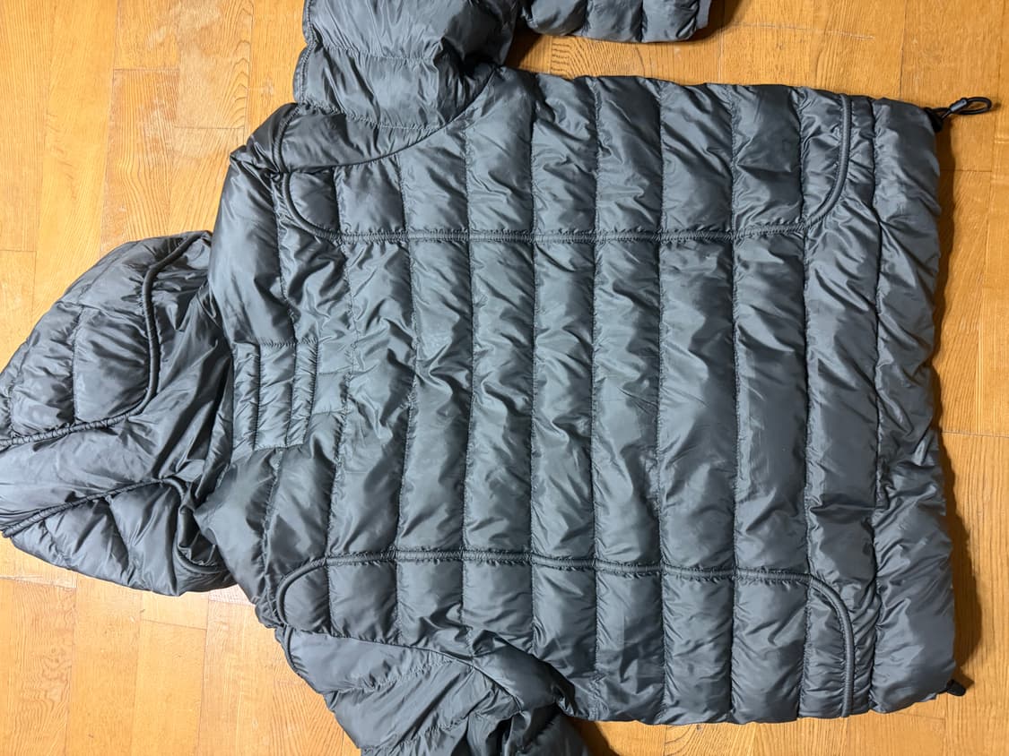 디젤 파이핑 경량패딩 고프고어룩 상품이미지4