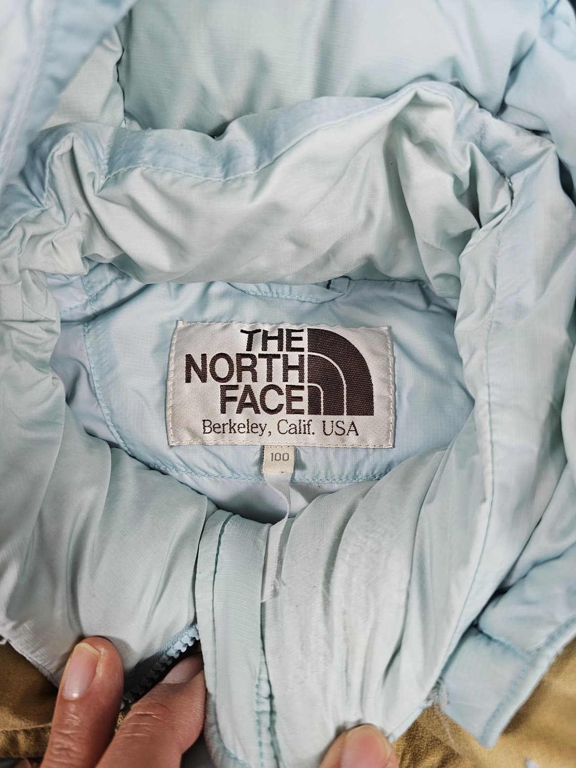 노스페이스파스텔블루패딩 상품이미지3