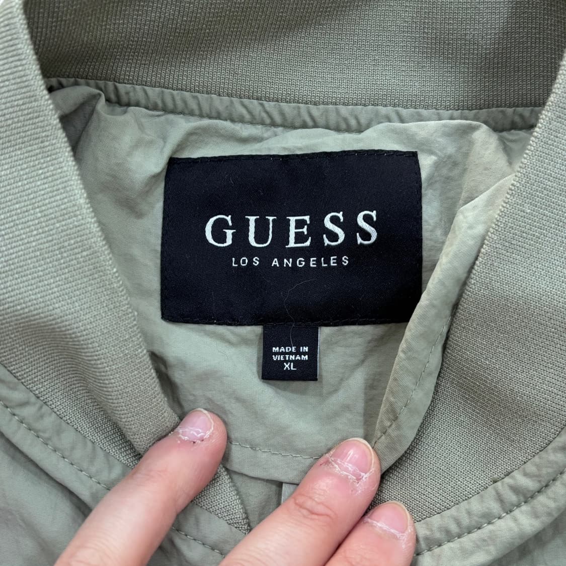 XL 게스 남성 보머스타일 자켓 0421E 상품이미지3