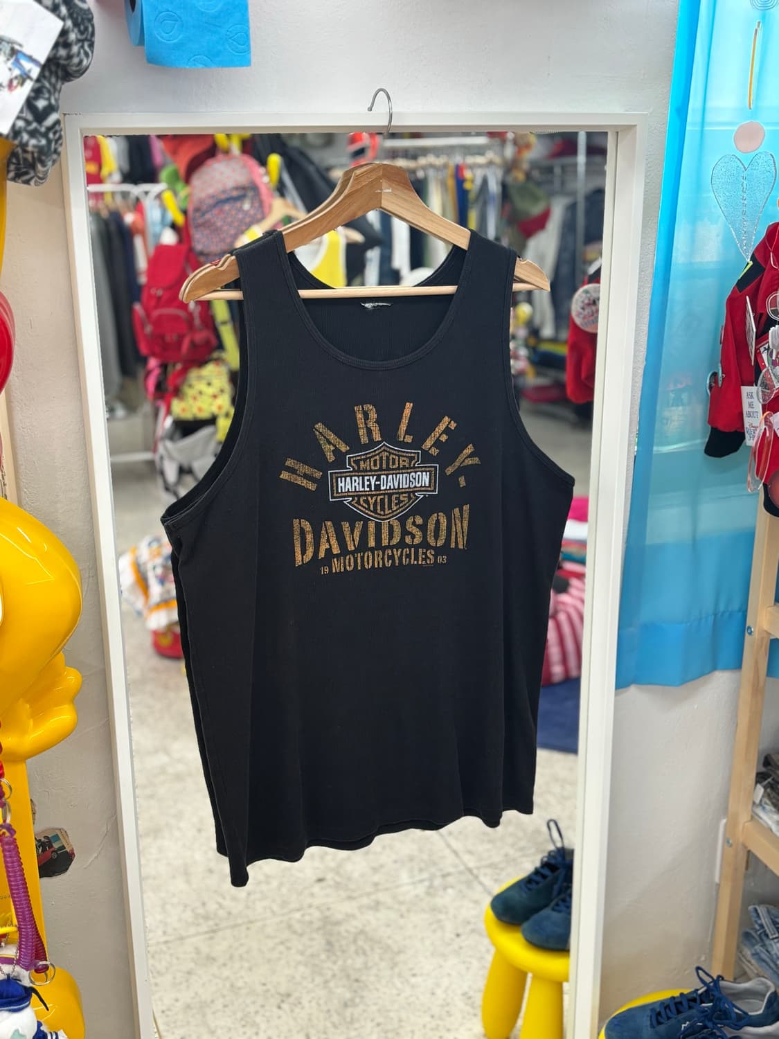 Vintage Harley Davidson Sleeveless 상품이미지1