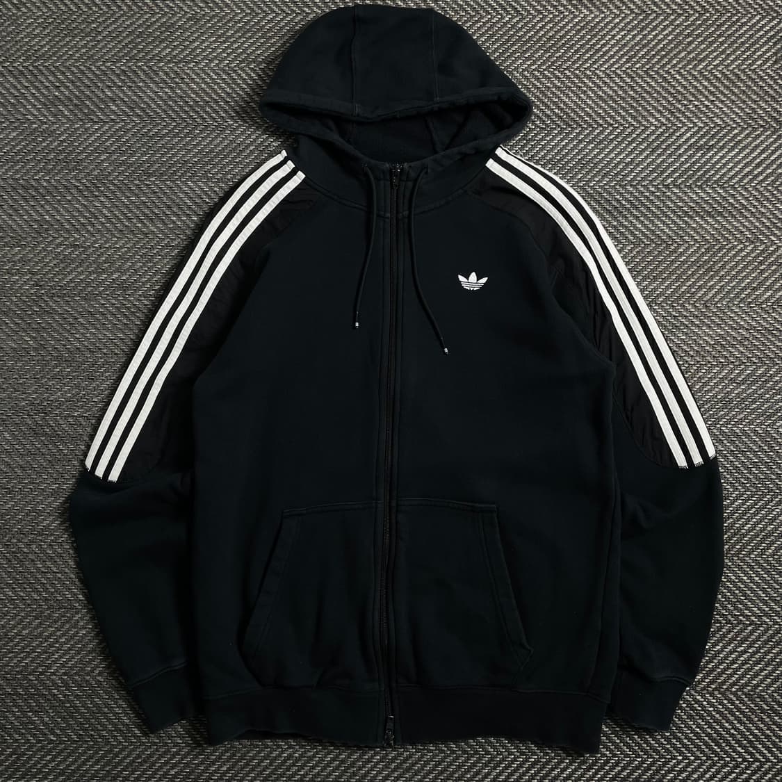 아디다스 트레포일 트랙 스웻 후드집업 블랙o 4426 상품이미지1