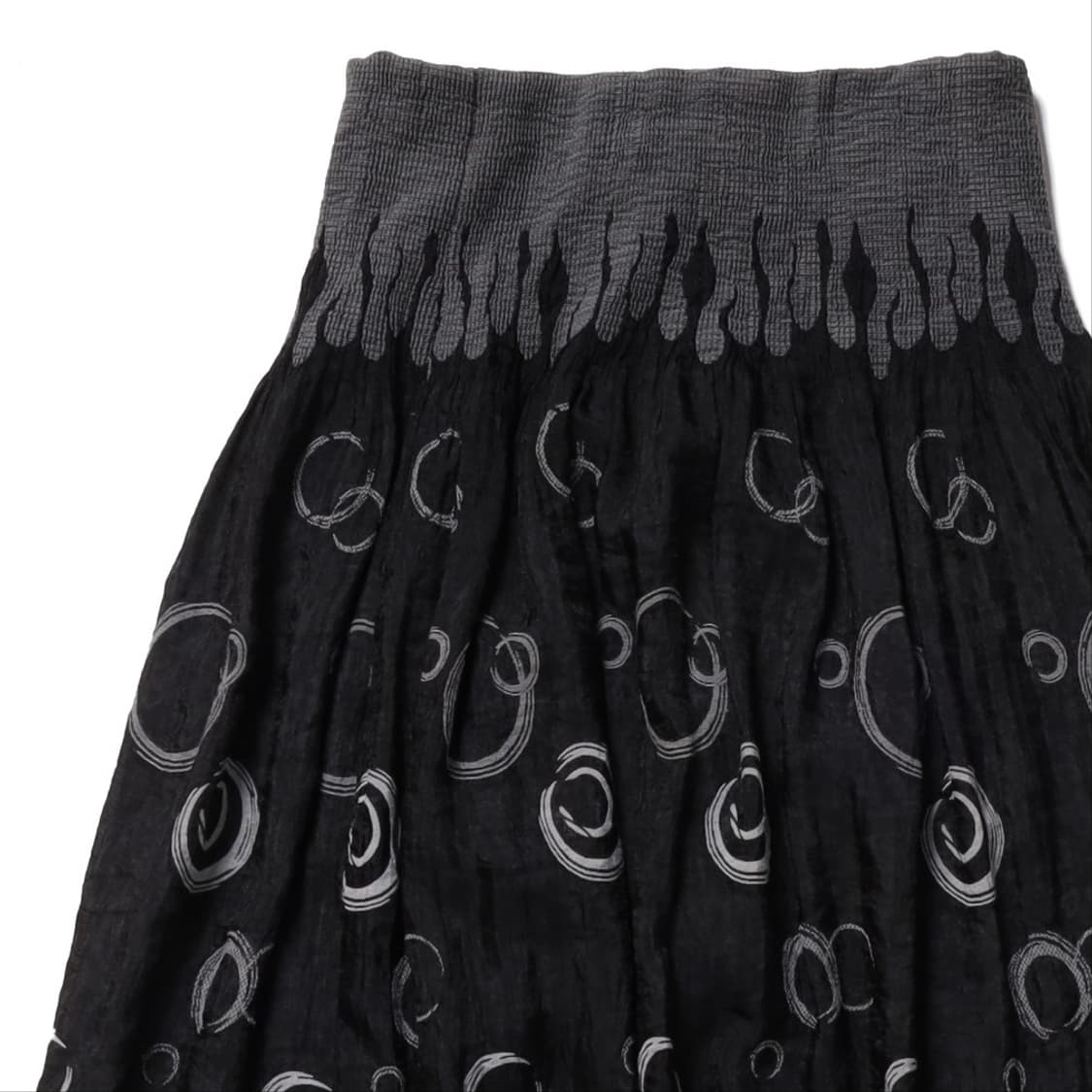 Jpn Vintage Pattern Pleats Skirt   상품이미지5