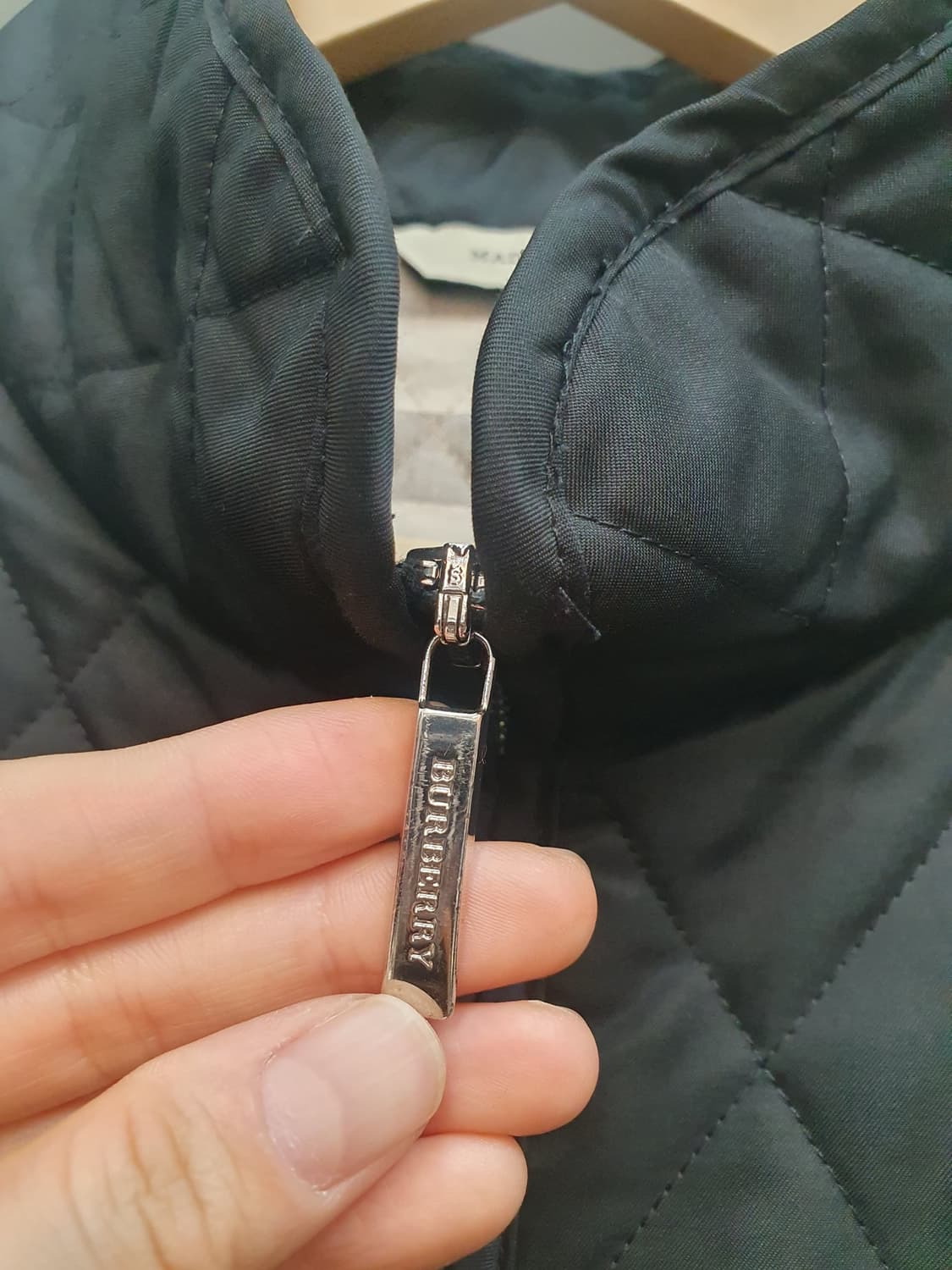 버버리 퀄팅 자켓 M 상품이미지3