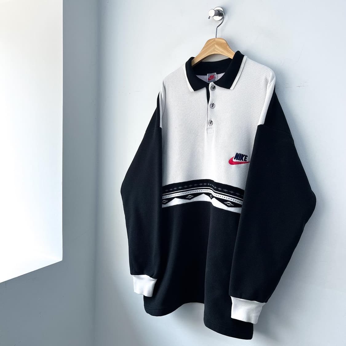 나이키 90s U.S.A 스우시 에스닉 와플 럭비티 상품이미지3