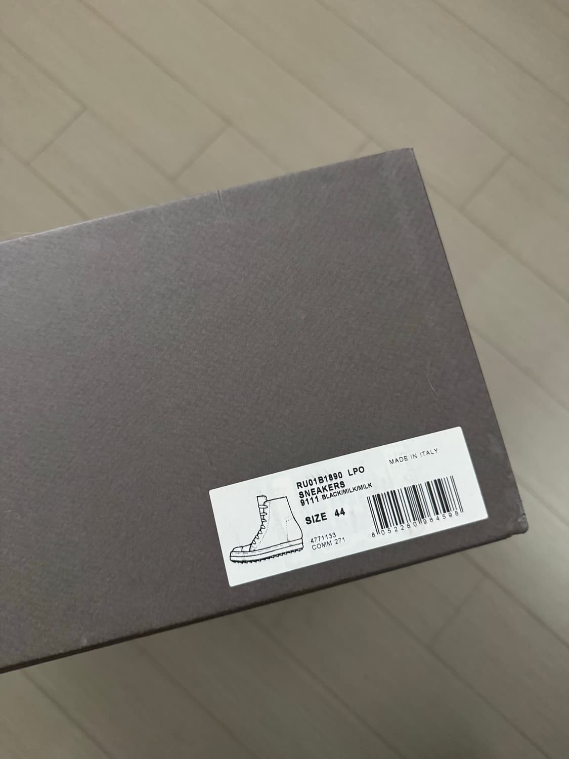 (44)릭오웬스 라몬즈 하이 LPO 상품이미지7