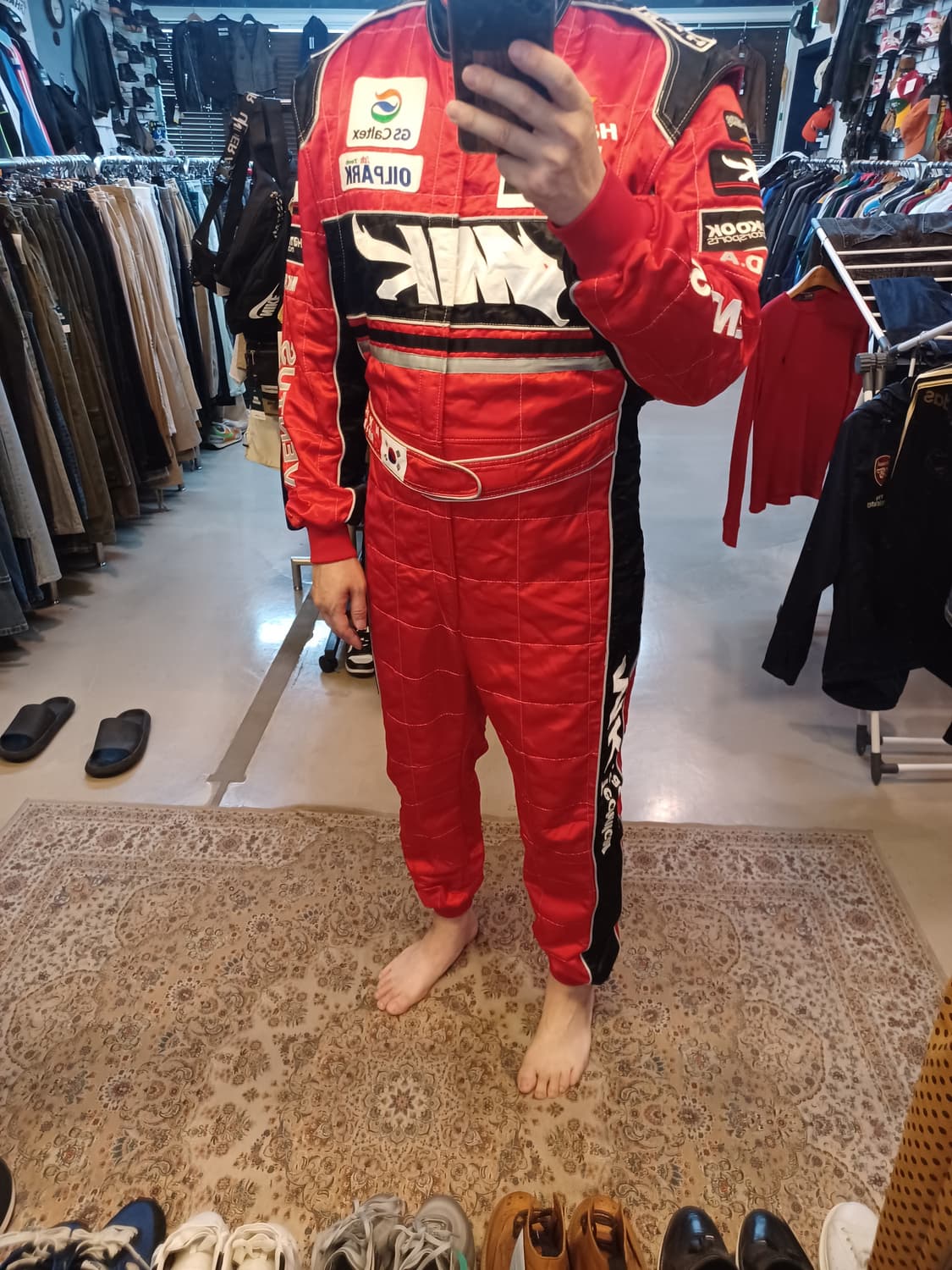 Mk 레이싱  점프수트 슈트 L xl 상품이미지6