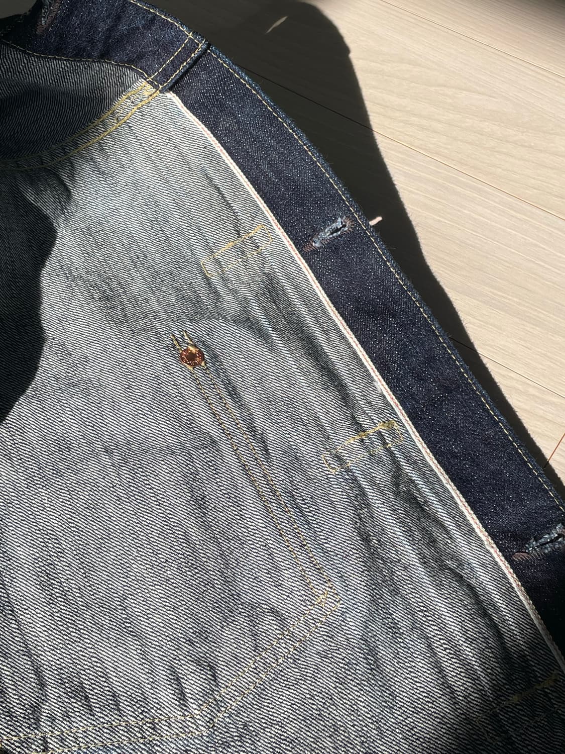 40사이즈)프리휠러스 S506 XX 1944-45 데님 자켓 상품이미지4