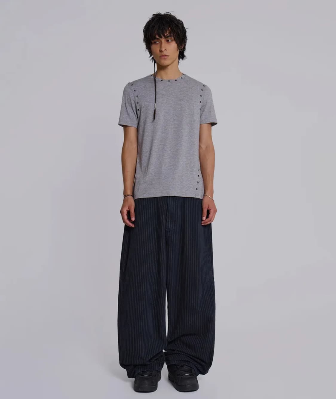 제이디드 런던 블랙 핀 스트라이프 상품이미지2