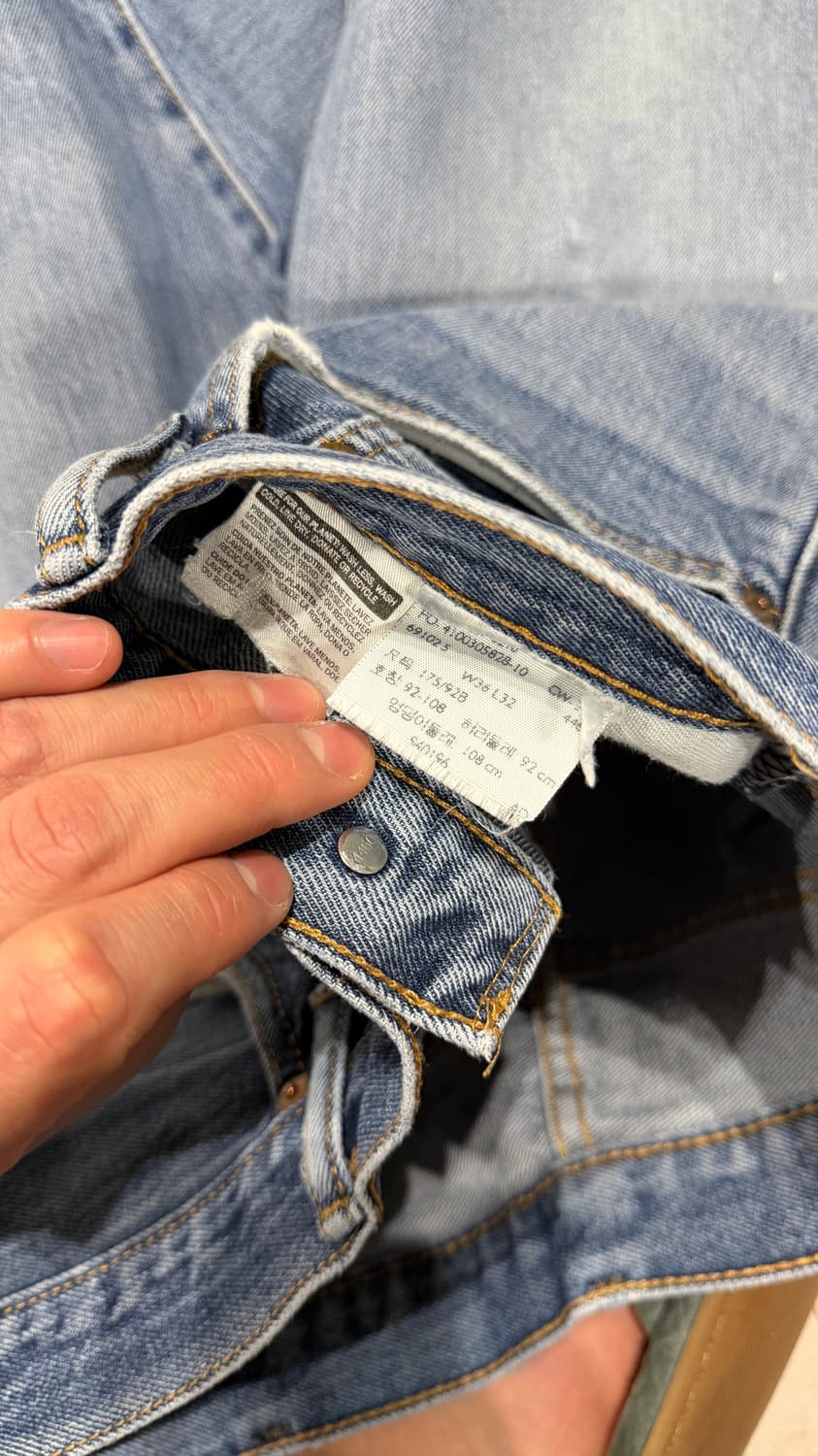 리바이스 517 부츠컷 데님 팬츠 (36x32) 상품이미지6