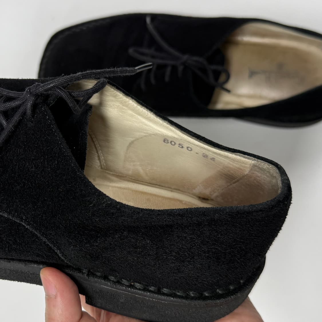 90s Margaret Howell square toe derby 상품이미지10