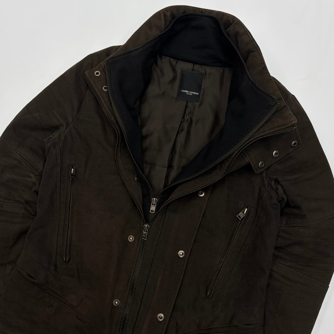 Codes Combine 코데즈컴바인 빈티지 워싱 워크자켓 100 상품이미지3