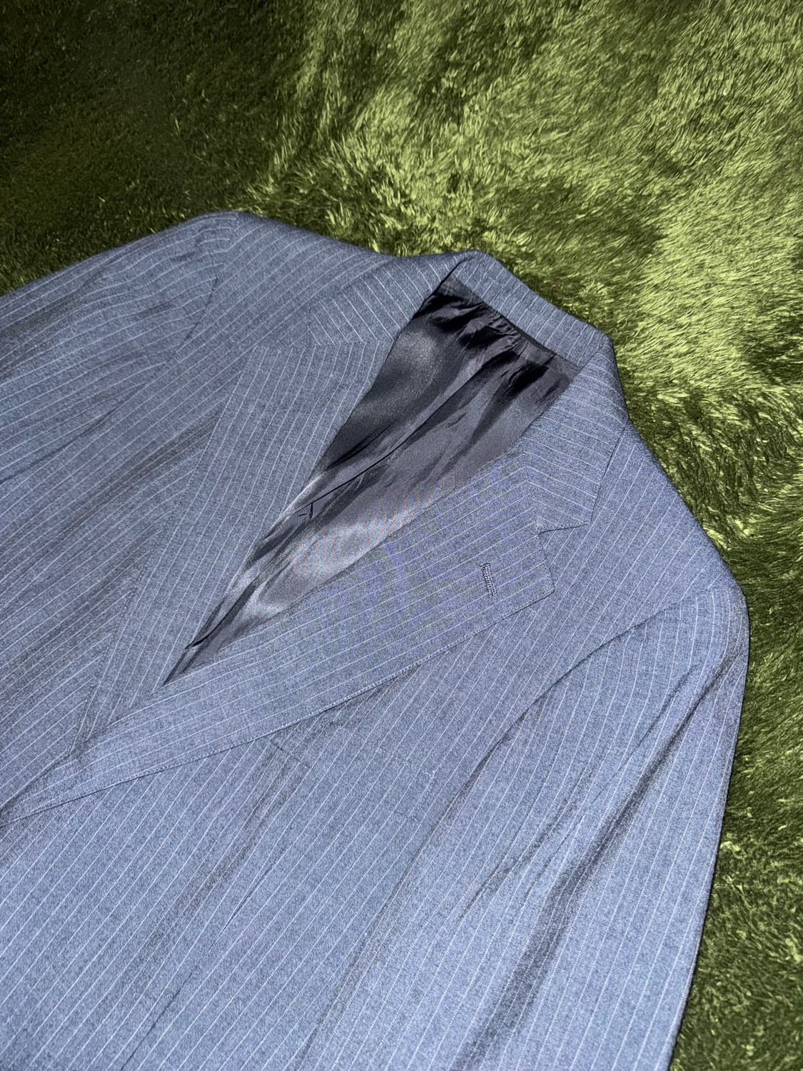 챕스 랄프로렌 테일러 메이드 MADE IN USA 스트라이프 블레이저 상품이미지2