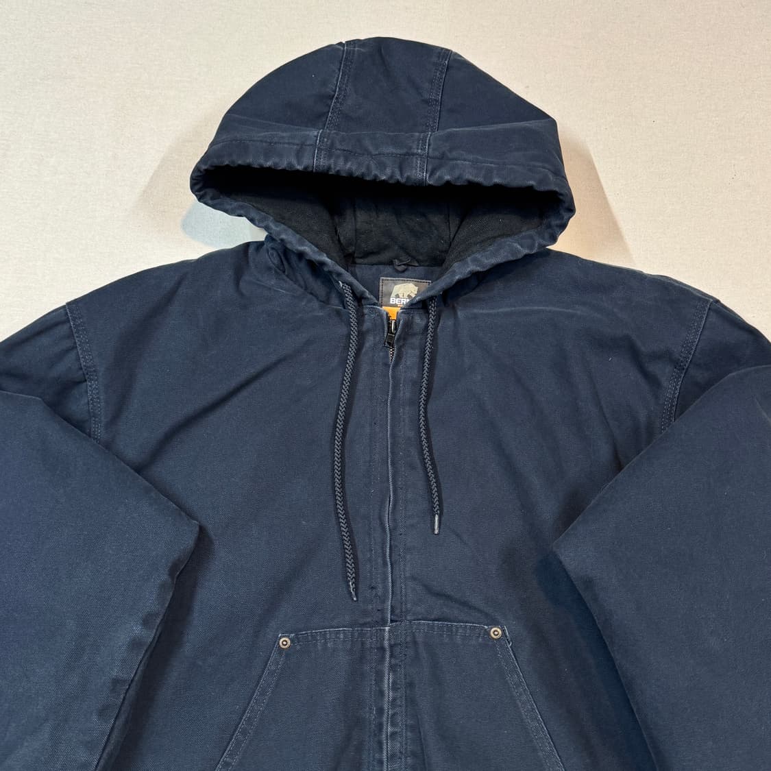 XL) BERNE USA 빈티지 워크웨어 액티브 후드집업 자켓 상품이미지3