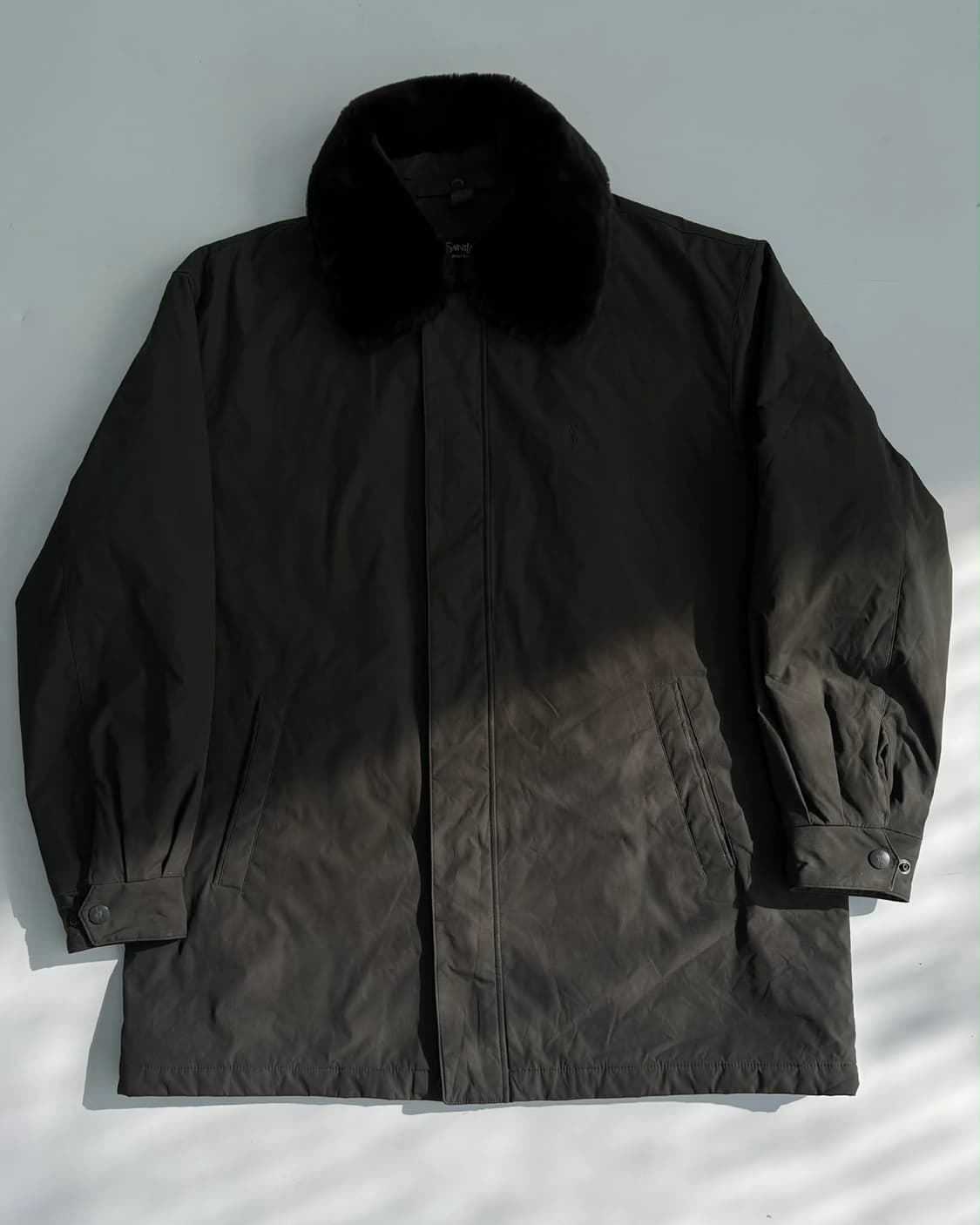 [105] 입생로랑 YSL 시어링 덕다운 코트 자켓 상품이미지1