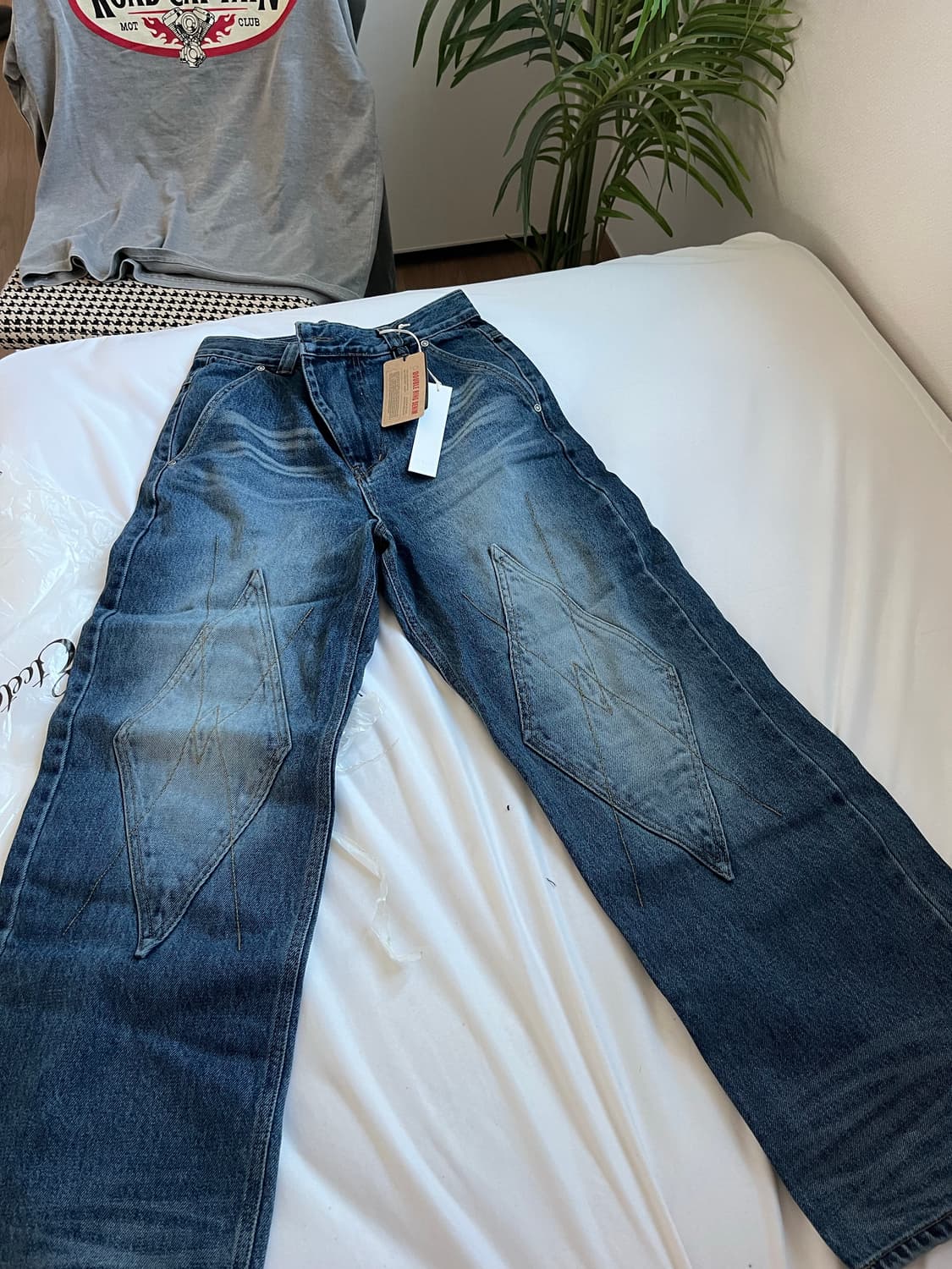 etce 다이아패치 데님팬츠 상품이미지7