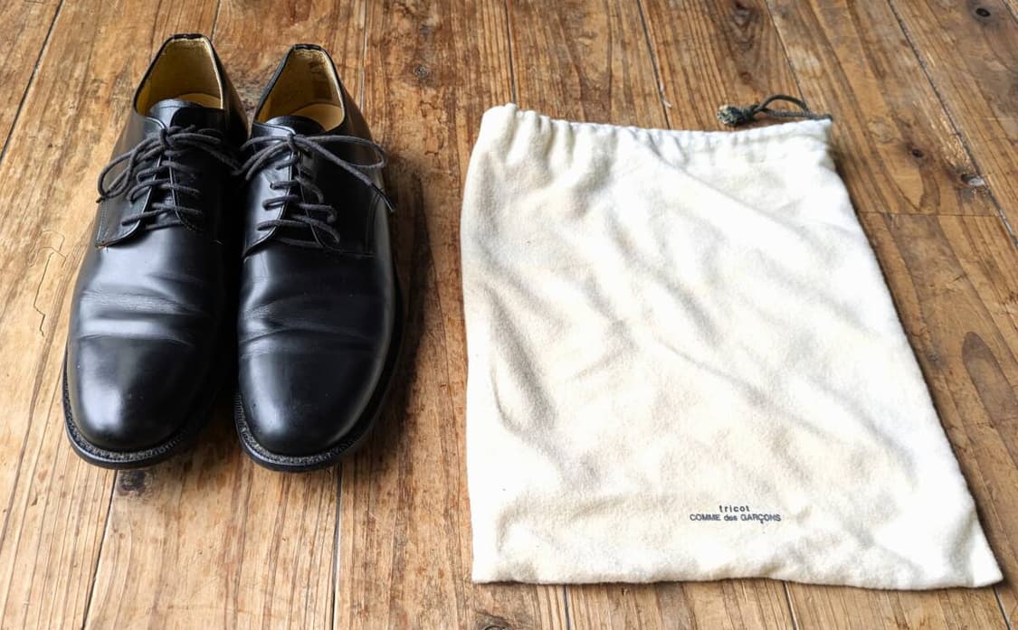 꼼데가르송 레이디스 플레인토 더비슈즈 상품이미지8