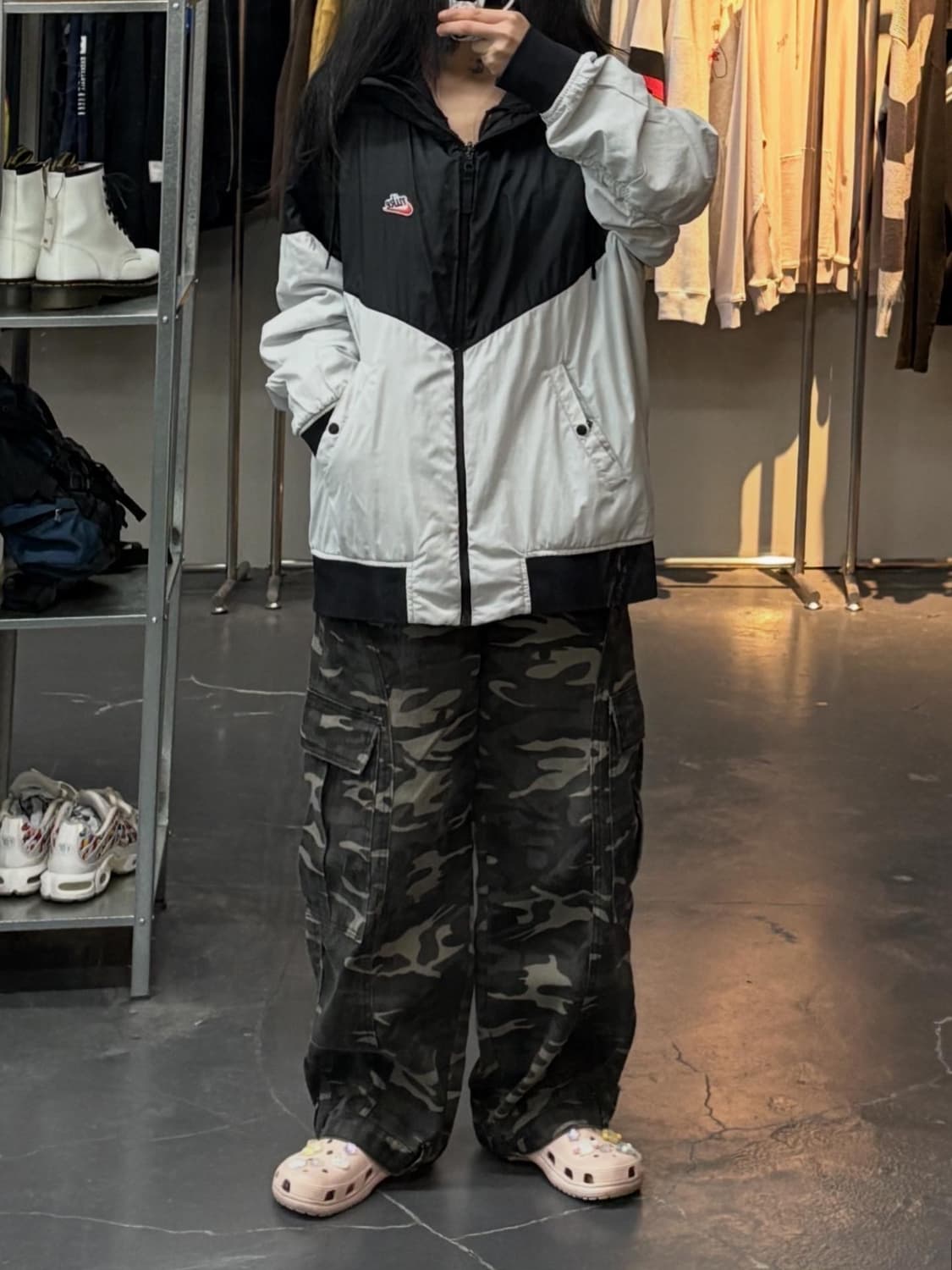 나이키 리버시블 후드 바람막이 재킷 A2414 상품이미지2