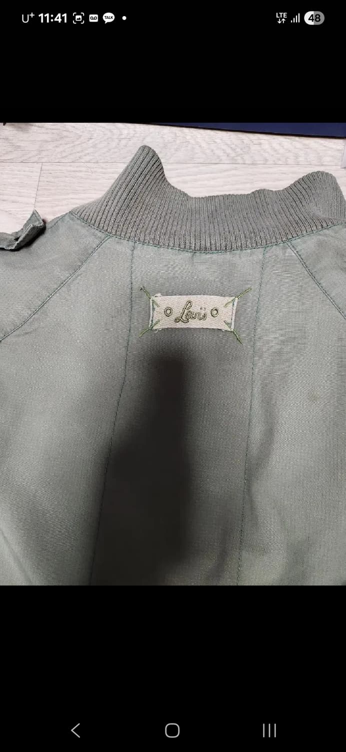 LEVIS 항공점퍼 자켓 블루종 마원 ma1 견장 스윙톱  상품이미지6