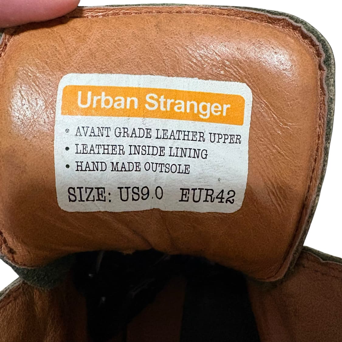 urban stranger 핸드메이드 하이킹 부츠 42 265-270 상품이미지8
