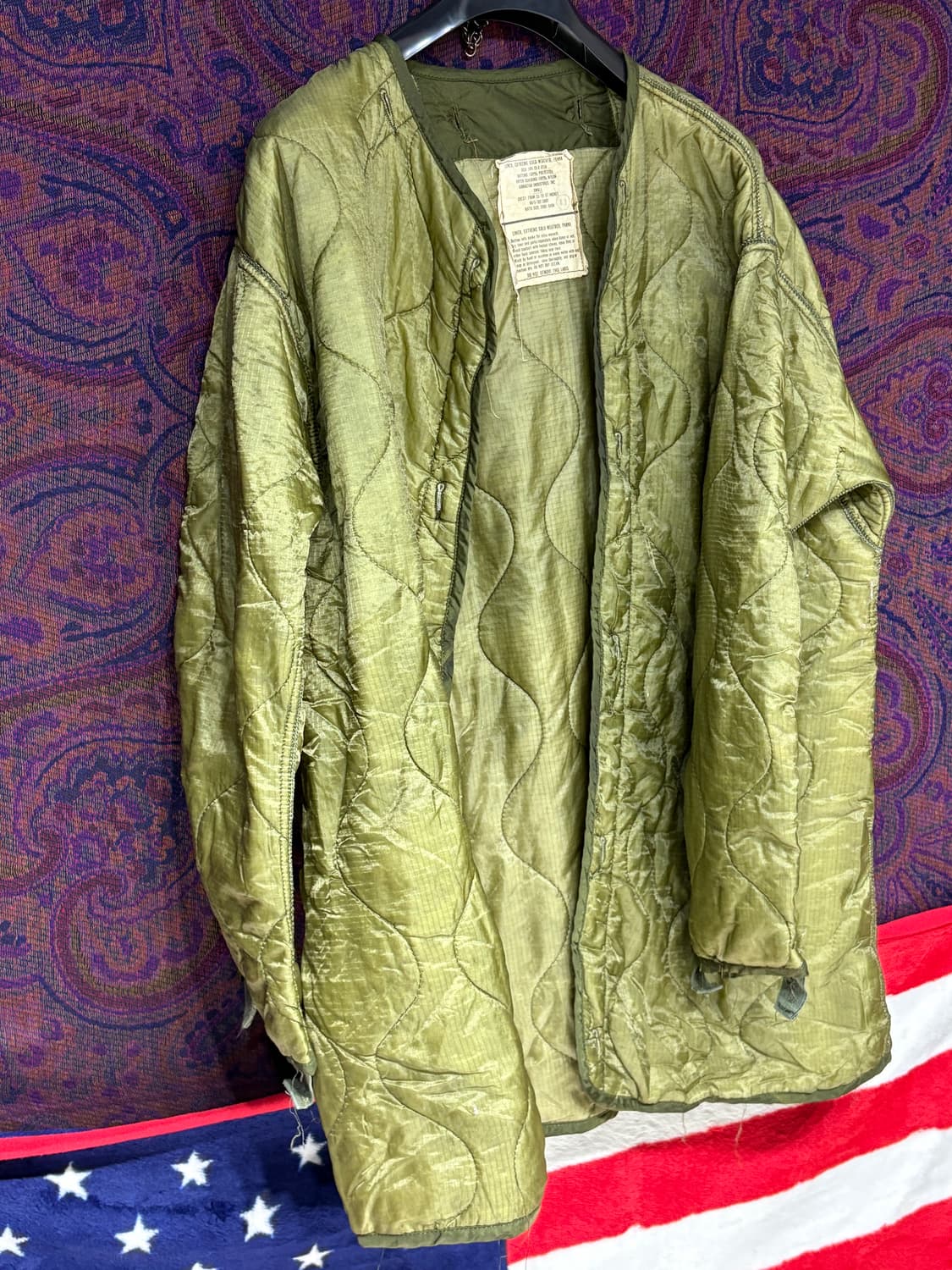 M-65 피쉬테일 개파카 라이너 깔깔이내피 상품이미지3