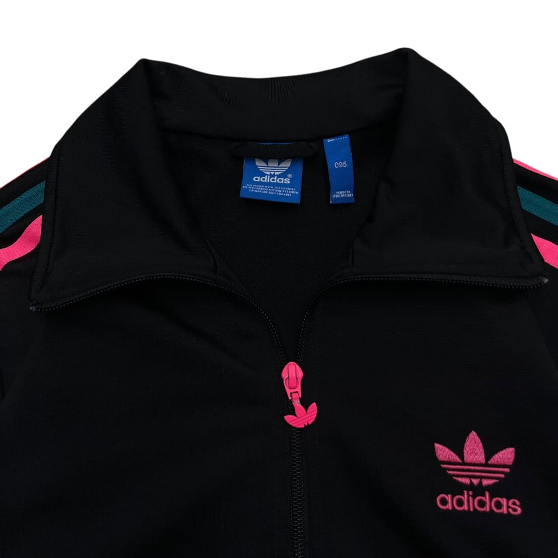 아디다스 여성 파이어버드 핑크라인 블랙 트랙탑 95 상품이미지6