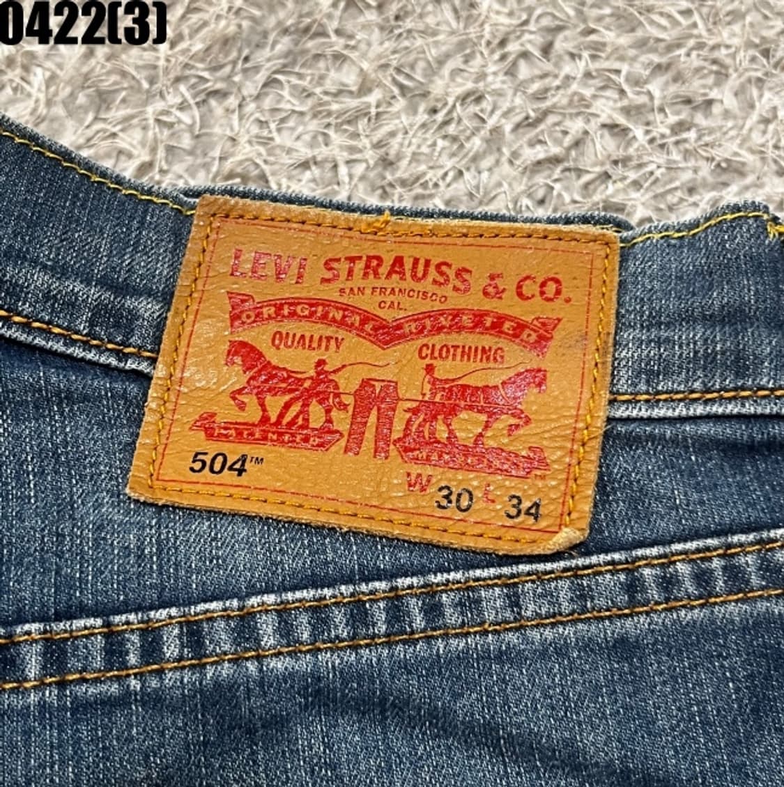 리바이스 504 청바지 상품이미지2