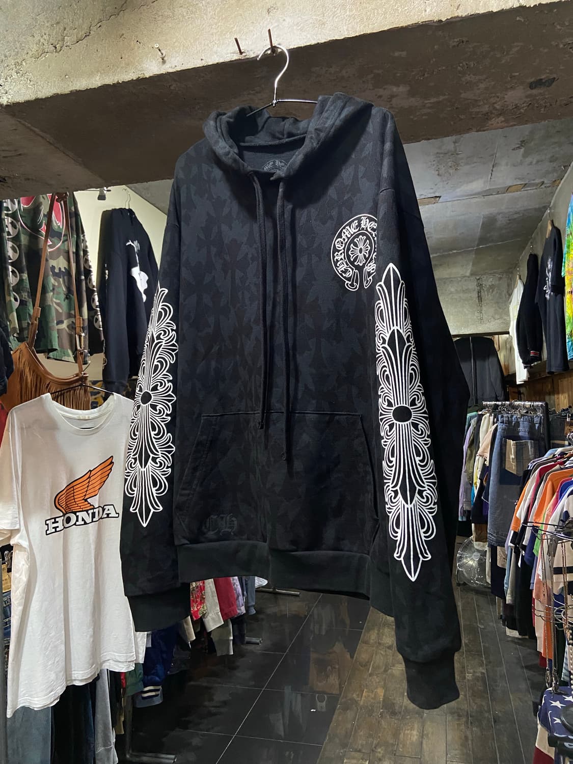Chrome hearts 크롬하츠 홀스슈 후드 (신형) 상품이미지1