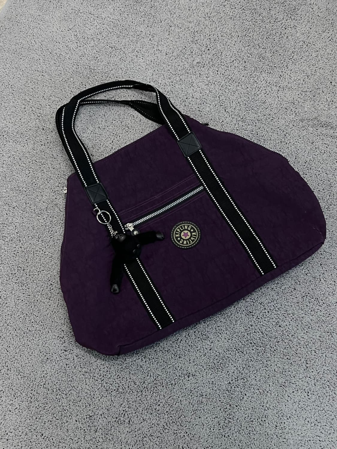 (OS) 키플링 숄더백/토트백 퍼플 상품이미지3