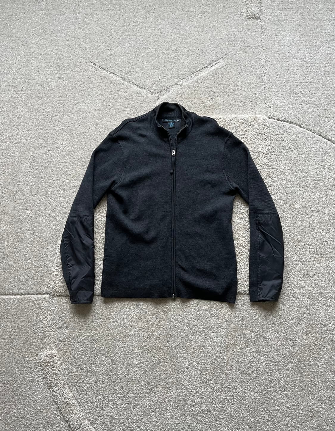 메트로폴리탄 뷰 하프넥 집업 니트 (100-103) 상품이미지2