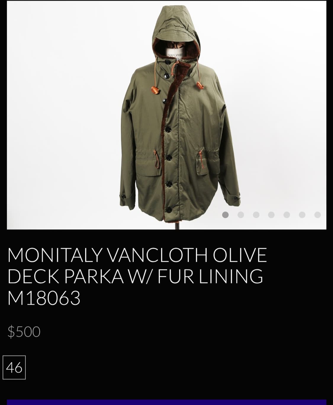 MONITALY DECK PARKA 상품이미지2