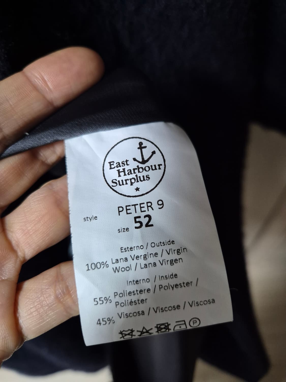 이스트하버서플러스 코트 peter9  발마칸 코트 울코트  52 상품이미지9