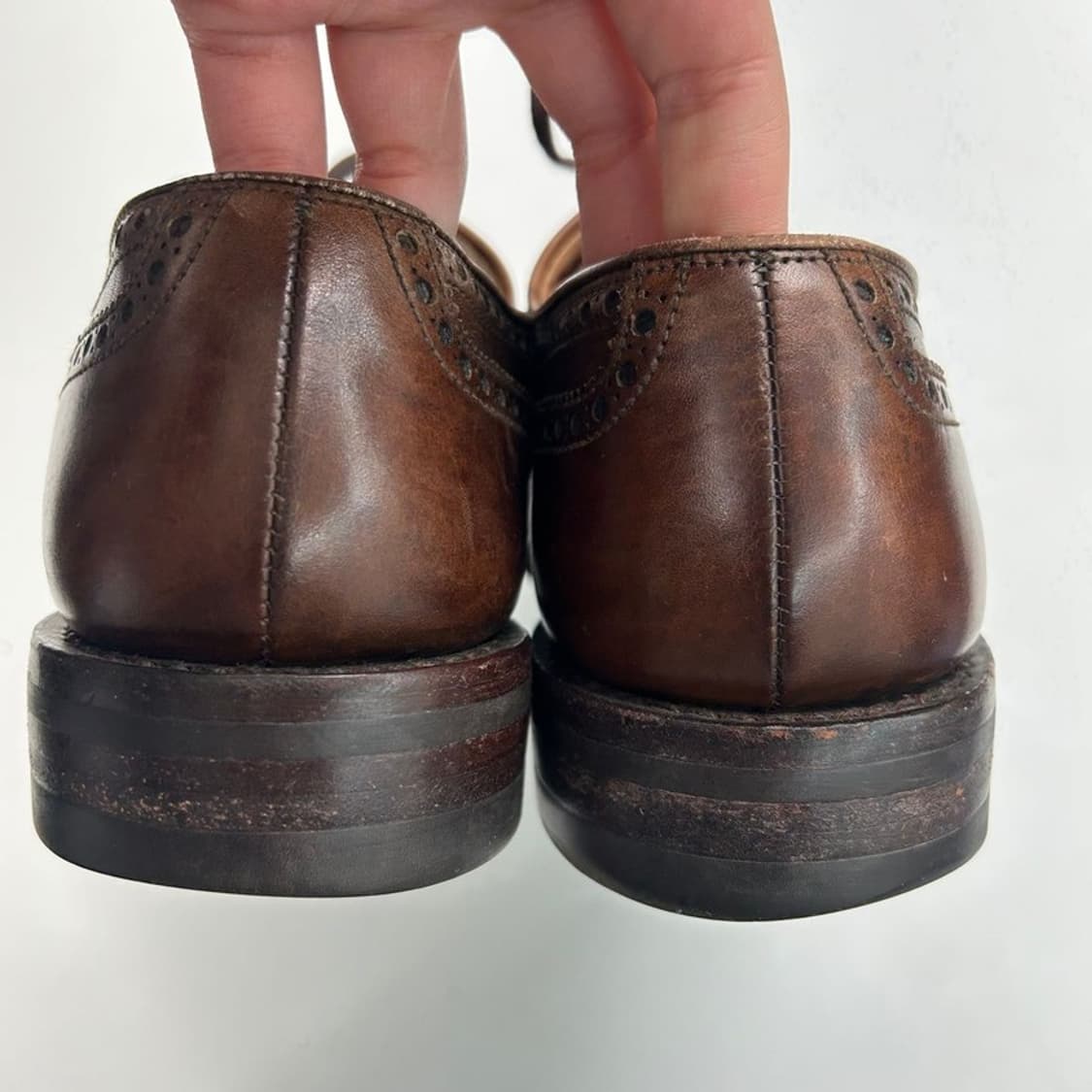 크로켓 앤 존스 스완지 윙팁 풀로그 슈즈 7E 상품이미지8